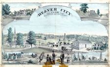 Beaver City Farm, Capt. Geo. Kribbs, Reynolds, Emanuel Lutheran Church, Clarion County 1877